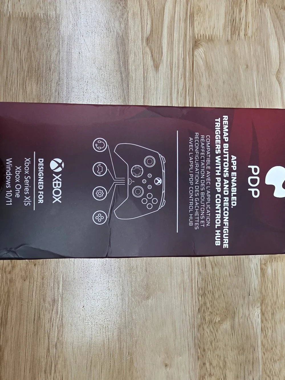 PDP Rematch Wired Controller in Red and Black